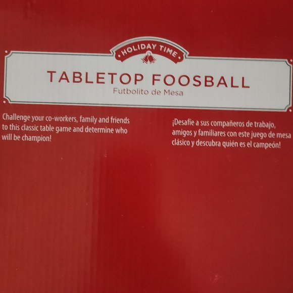 Holiday Time Tabletop Foosball Game Brand New Seal Box - Picture 4 of 9